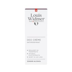 WIDMER BODY DEO CREME A/TRANSPIRANT PARF 40ML