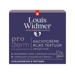 WIDMER PROD NACHTCREME RIJKE TEXTUUR N/PARF 50ML