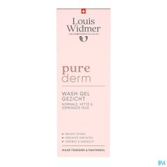 WIDMER PURED WASH GEL GEZICHT PARF 125ML