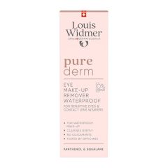 WIDMER PURED OOGMAKE-UP REINIG.WATERPR.N/PARF100ML
