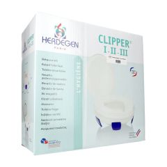 CURADI TOILETVERHOGER Z/DEKSEL 11CM
