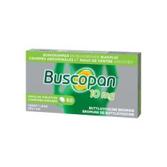BUSCOPAN 10MG OMHULDE TABL 60
