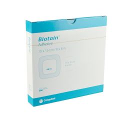 BIATAIN SCHUIMVERBAND ADH 15,0X15,0CM 5 33421