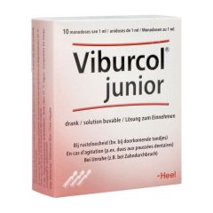 VIBURCOL JUNIOR FIOL 10X1ML HEEL