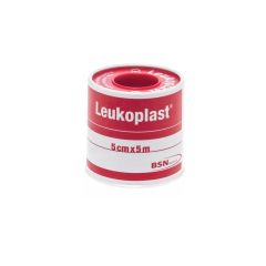 LEUKOPLAST DEKSEL KLEEFPLEIST. 5,00CMX5M 1 0152400