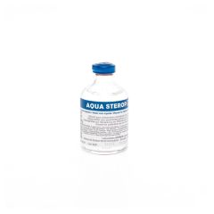AQUA STEROP INJ 1 X 50ML DOP METAAL SCHEURB.