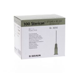 STERICAN NAALD 27G 1/2 0,4X40MM