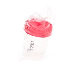 ANALYSEPOT + SCHROEFDEKSEL ROOD STER 100ML ACA