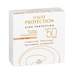 AVENE ZON COMPACT GETINT SPF50+ ZAND 10G