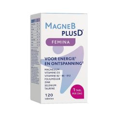 MAGNEBPLUSD FEMINA TABL 120 NF