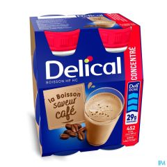 DELICAL GECONCENTR. KOFFIE 4X200ML