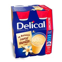 DELICAL GECONCENTR. VANILLE 4X200ML