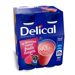 DELICAL HPHC 360 RODE VRUCHTEN 4X200ML