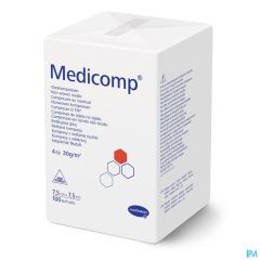 MEDICOMP KP N/ST 4PL 7,5X7,5CM 100 4218237