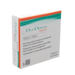 DUODERM SIGNAL VERB HYDRO ST. TRANSP 10,0X10,0CM 5