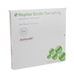 MEPILEX BORDER AG SACRUM STER 18,0X18,0 5 382000