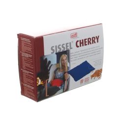 SISSEL CHERRY KERSENPITKUSSEN 23X26CM BLAUW