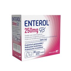 ENTEROL 250 MG PULV SACH 20