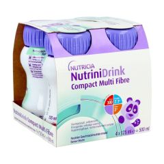 NUTRINIDRINK COMPACT MULTI FIBRE NEUTRAAL 4X125ML