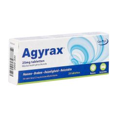 AGYRAX 25MG COMP 20