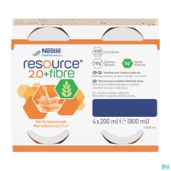 RESOURCE 2.0 FIBRE ABRIKOOS 4X200ML 12100729