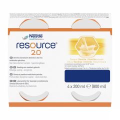 RESOURCE 2.0 VANILLE 4X200ML 12100535