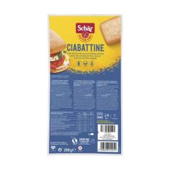 SCHAR CIABATTA GLUTENVRIJ 200G 6593 REVOGAN