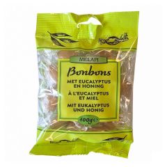 MELAPI BONBONS EUCALYPTUS HONING 100G REVOGAN