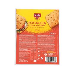 SCHAR FOCACCIA ROSMARIN Z/GLUTEN 200G 6650 REVOGAN