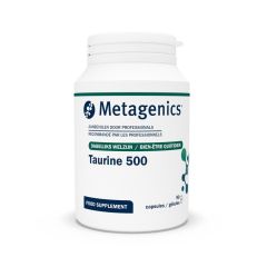 TAURINE CAPS 90X 500MG METAGENICS