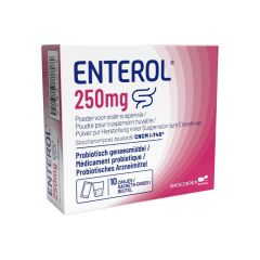 ENTEROL 250 MG PULV SACH 10