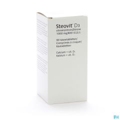 STEOVIT FORTE 1000MG/800IE TABLCONT 90