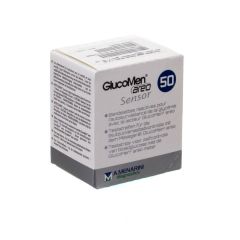 GLUCOMEN AREO SENSOR TESTSTRIPS 50 46191