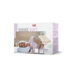 SISSEL SOFT HOOFDKUSSEN VISCO-ELAST+OVERTR.FLUWEEL