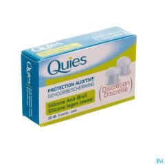 QUIES GEHOORBESCHERMING A/LAWAAI SILIC. 3 PAAR