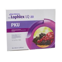 PKU LOPHLEX LQ 20 JUICY BOSVRUCHTEN 30X125ML