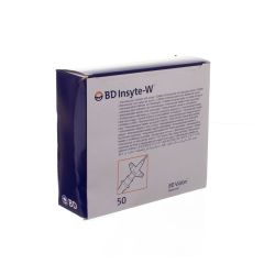 BD INSYTE-W CATH.IV 22G 1 0,9X25MM BLAUW 50 381323