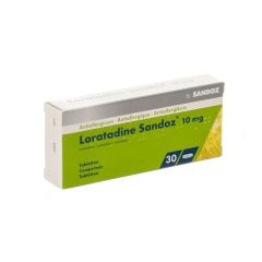 LORATADINE SANDOZ COMP 30 X 10 MG