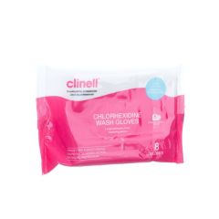 CLINELL WASHANDJE 2% CHLORHEXYDINE 8
