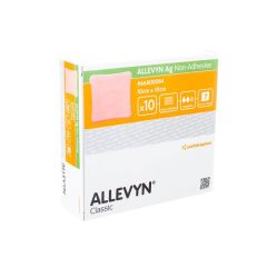 ALLEVYN AG N/ADHESIVE STER 10,0X10,0CM 10 66800084