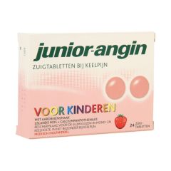 JUNIOR ANGIN ZUIGTABLETTEN 24